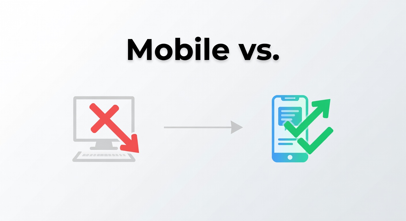 Smartphone displaying a vibrant mobile casino interface next to a large desktop monitor running the same game, highlighting size and portability differences