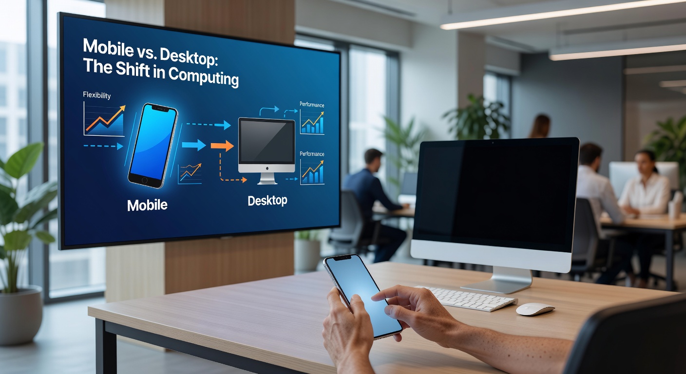 Split-screen comparison of a blackjack table on mobile app showing touch controls and on desktop with mouse hover effects, emphasizing interface adaptations