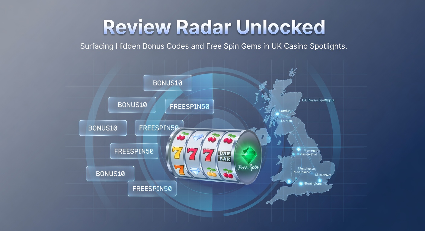 Casino dashboard displaying hidden bonus codes and free spin notifications on a vibrant screen