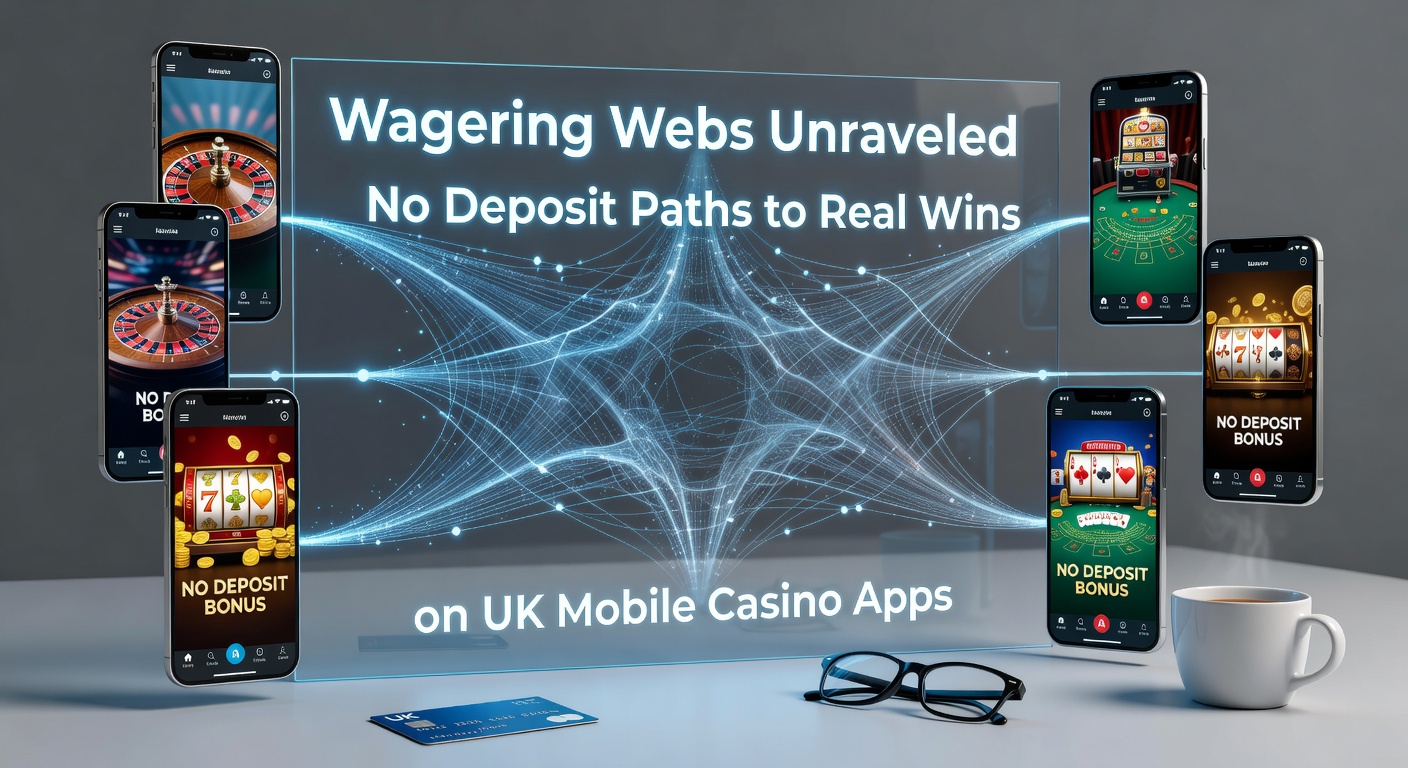 Infographic illustrating a flowchart from no-deposit bonus claim to successful cash withdrawal on a UK casino mobile app, with wagering milestones marked